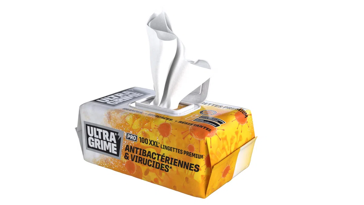 UltraGrime PRO - Antibandeja de Clothwipes