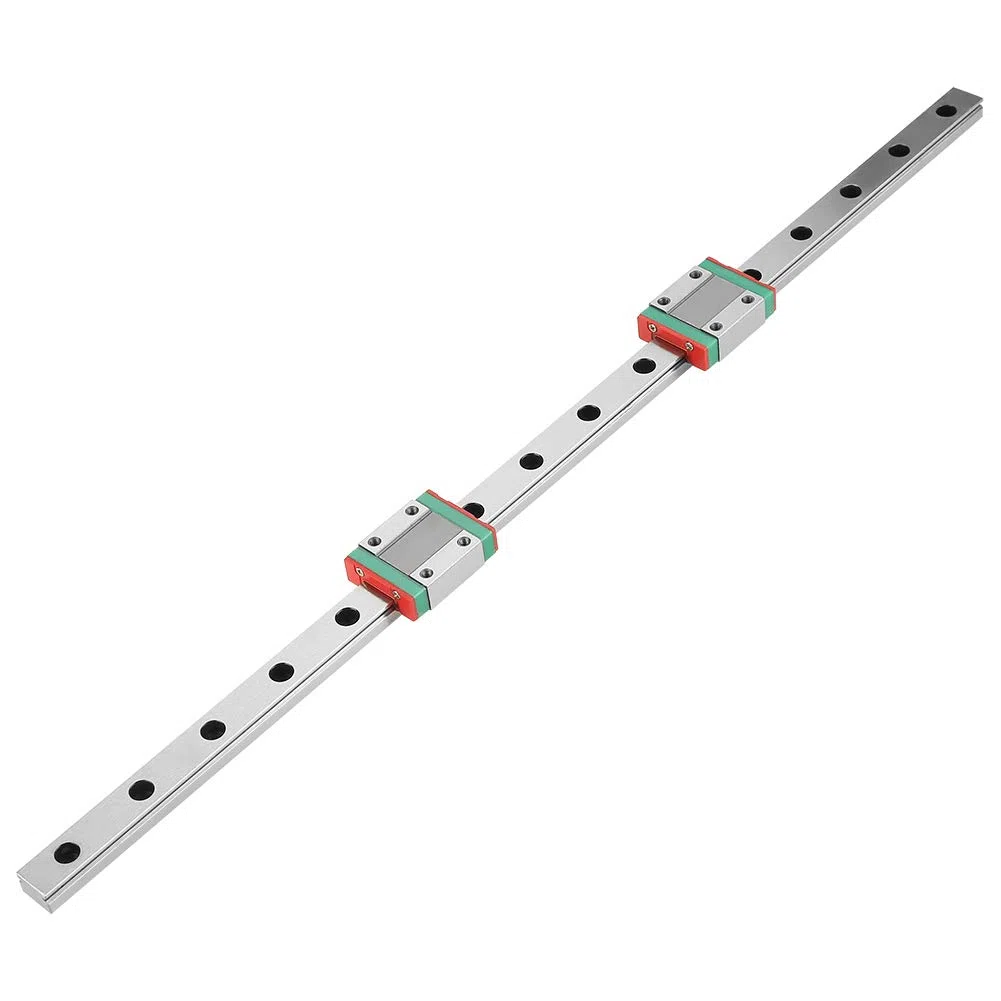 Regun MGN12 400 mm Guía lineal en miniatura con 2 MGN12B Bloque, Carril de guía lineal 12mm, para Impresora 3D, Máquinas Automatizadas CNC, Fresadoras, Tornos