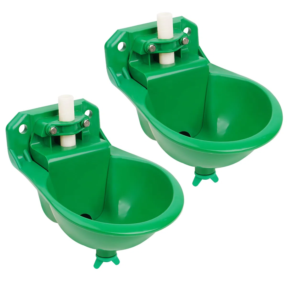 2pcs Bebedero AutomáTico para Ovejas,Abrevadero de Ganado, Abrevadero de Ganado con Orificio de Drenaje para Ovejas, Caballos y Ganado de Pastoreo Abrevadero,Diseño AutomáTico de Suministro de Agua
