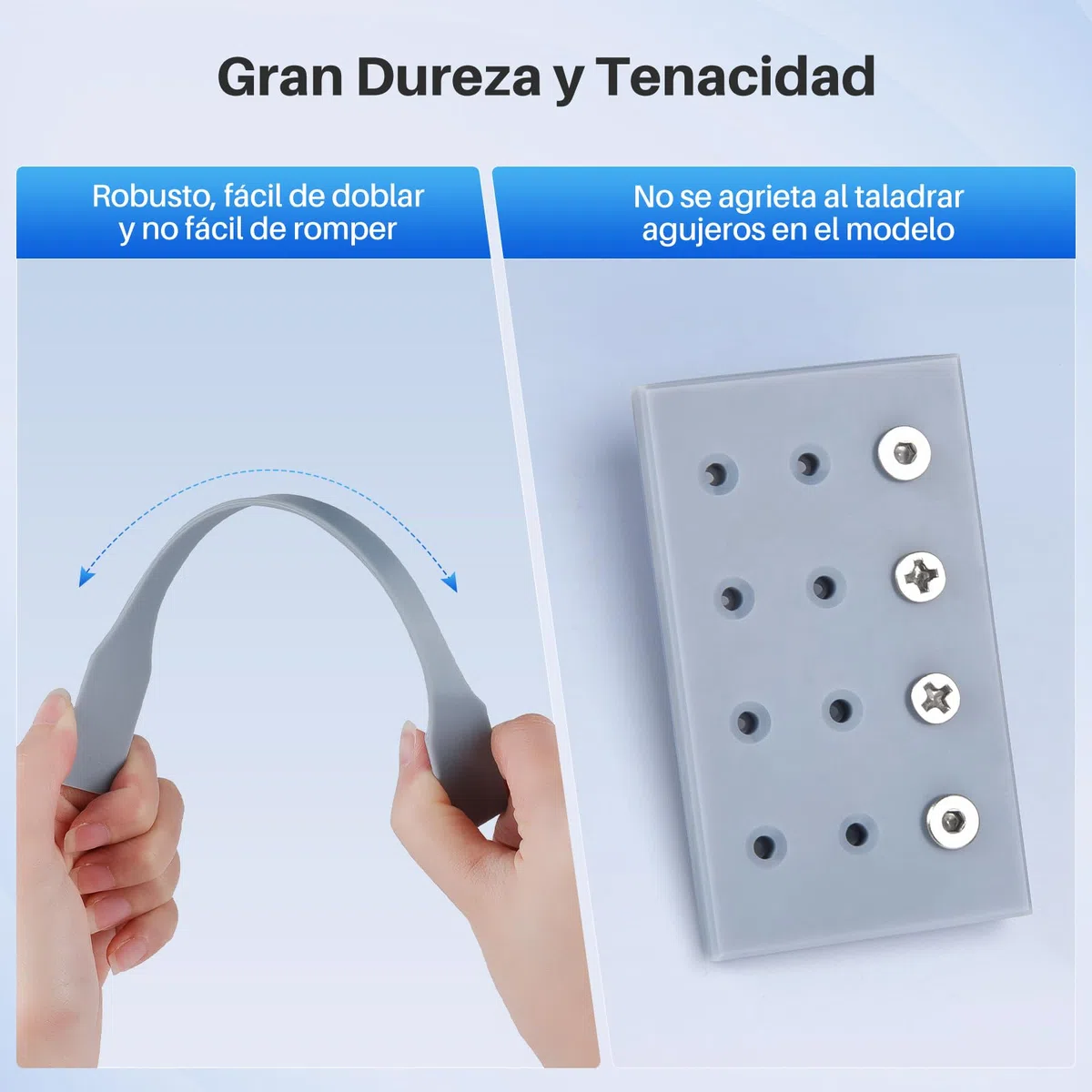 ELEGOO Resina ABS-Like 3.0 Pro, Resina para Impresora 3D con Baja Viscosidad y Alta Precisión, Mayor Resistencia al Calor y Resistencia a los Arañazos, para Impresión 3D LCD/DLP Translúcido 2000G
