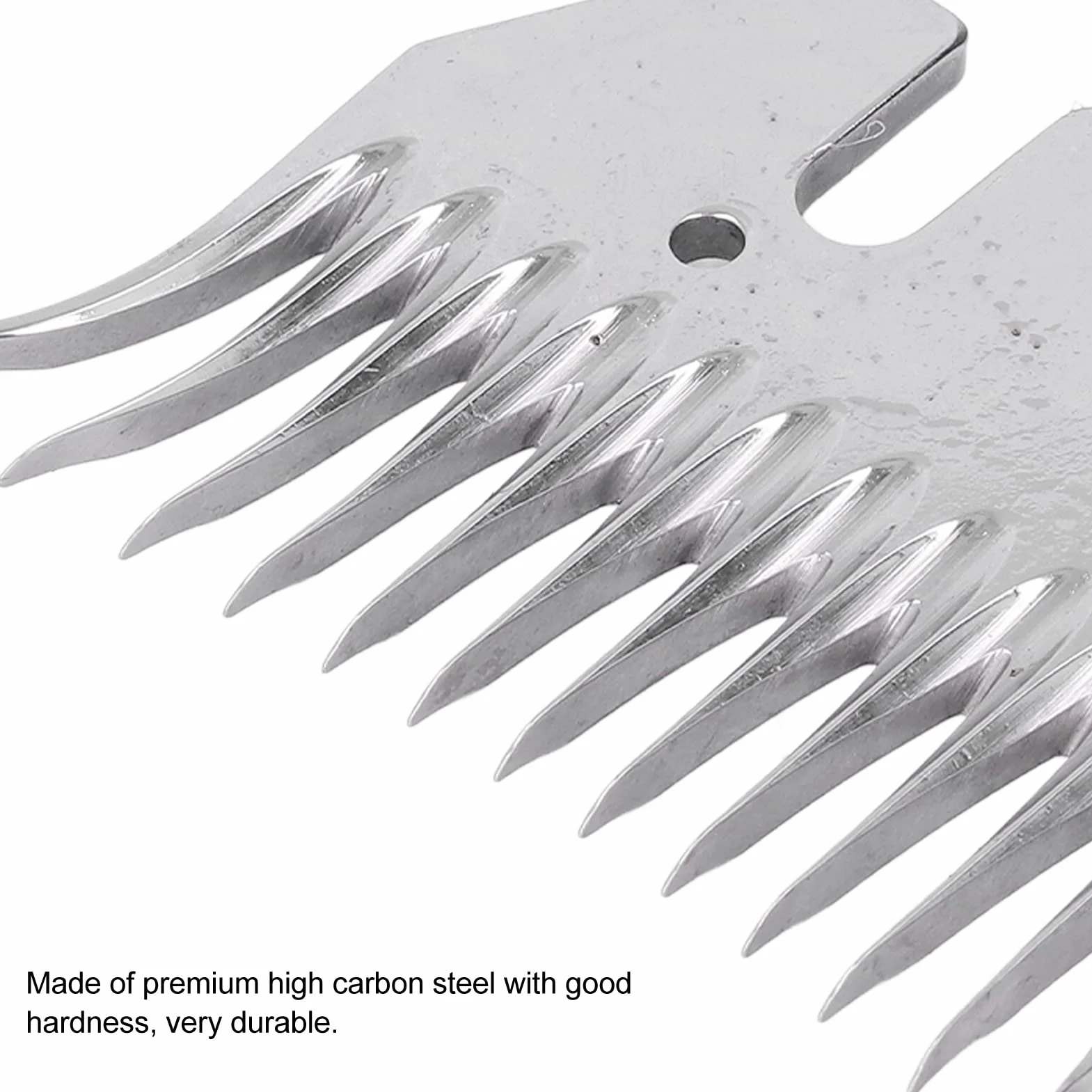 Cuchilla de Tijeras para Ovejas, Herramientas Industriales Curvadas de 13 Dientes, Cortador de Lana, Cortador de Peine, Kit de Accesorios