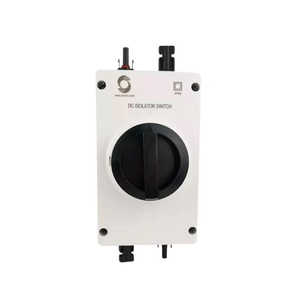 Caja con interruptor seccionador 1000VDC 32A con conexión MC4 1 entrada