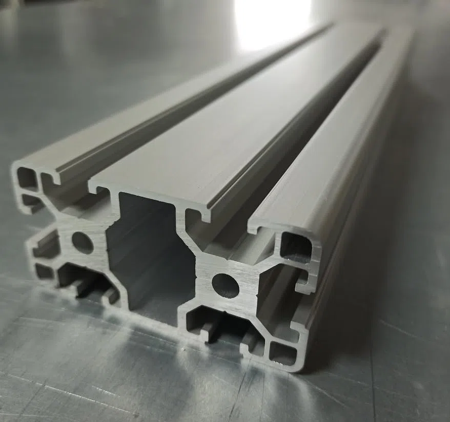 PERFIL ALUMINIO ANODIZADO 4080 RANURA 8, PERFIL TÉCNICO ESTRUCTURAL 40 x 80 (400mm)