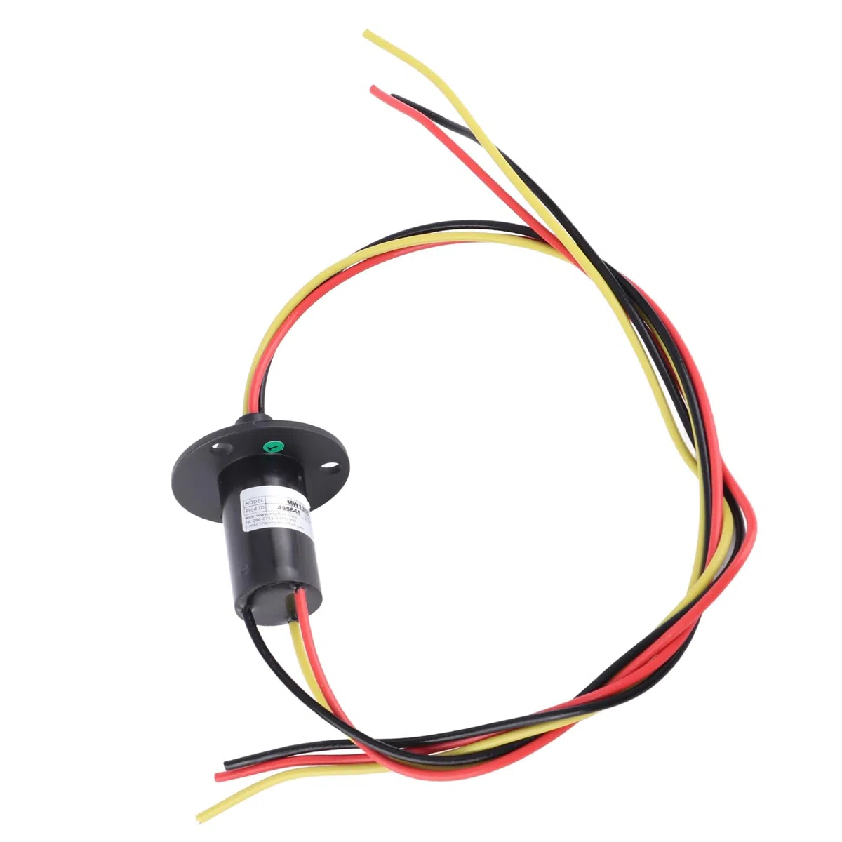 3 Anillos Colectores 250RPM 15A 0-600V Mini para Aerogenerador Generador Energía Cable 300mm