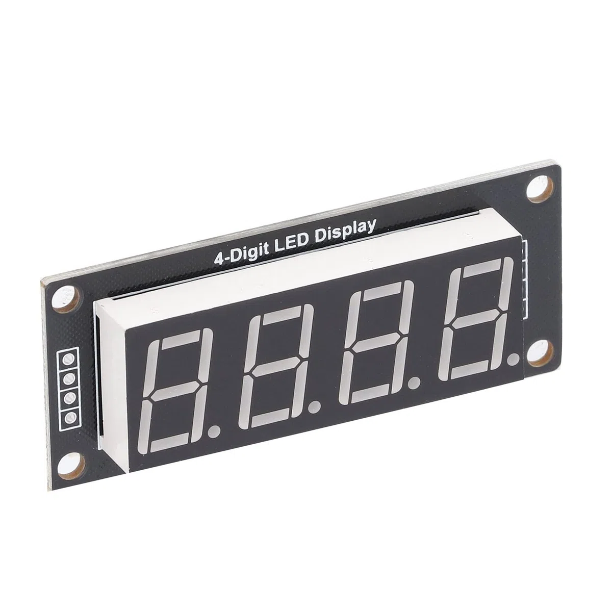 4 Piezas Módulo de Pantalla LED TM1637 de 4 Dígitos y 7 Segmentos (0,56 Pulgadas) con Chip Controlador Integrado, Pantalla Digital con Punto Decimal para Arduino y Raspberry Pi