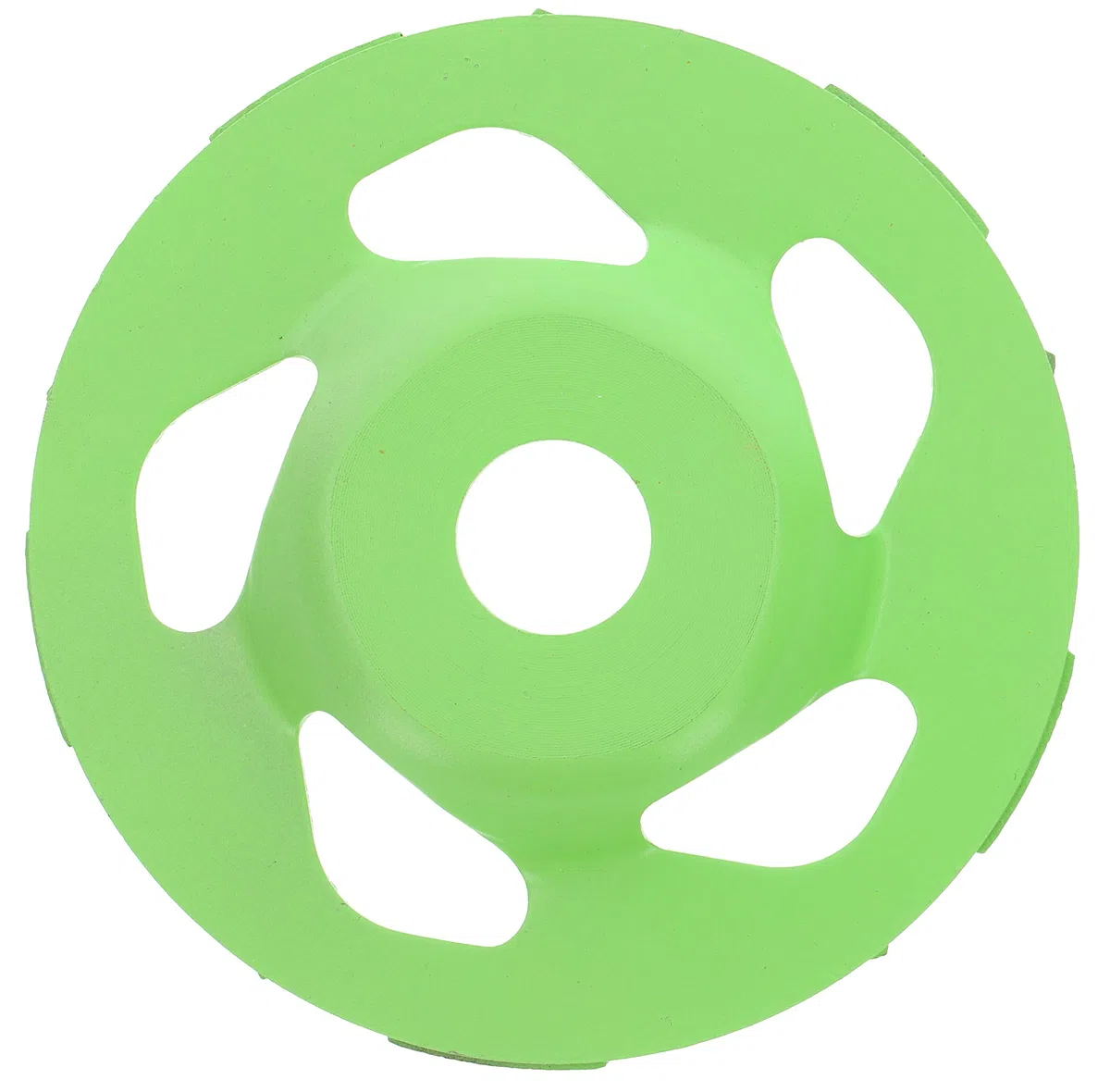 PRODIAMANT Muela de copa de diamante premium hormigón TURBO 125 mm x 22,23 mm verde 125 mm
