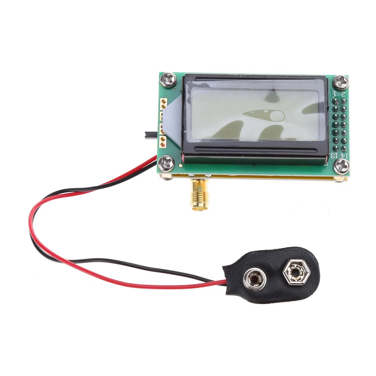 Módulo de contador de frecuencia, módulo de medición de Hz para radio de jamón, pantalla LCD de 1 a 500 MHz, contador de frecuencia portátil para radio A Cb