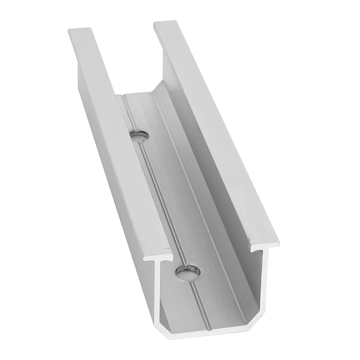 Qury Kit de Soporte de Panel Solar de Aluminio de 30 a 35 mm, Ajustable, 2 módulos fotovoltaicos, RV, Barco, Caravana