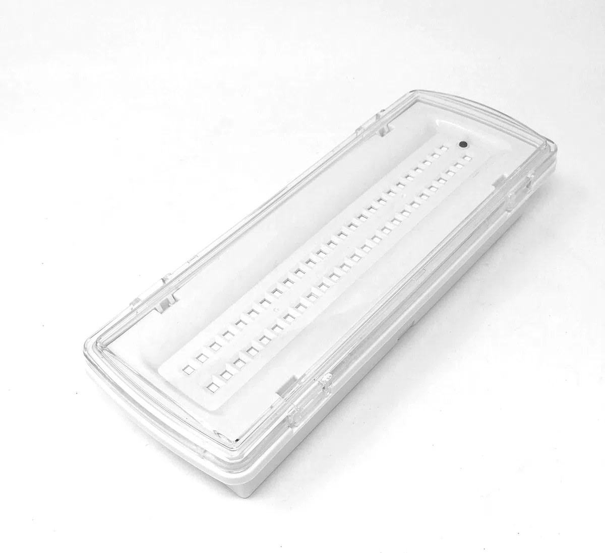 SQUADO - Lámpara de emergencia con 50 LED integrada y batería de luz blanca de 4 W [Clase de eficiencia energética A]