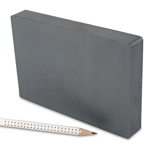 magnet-shop - Imán rectangular (150 x 100 x 20 mm, ferrita Y35, soporta hasta 20 kg)