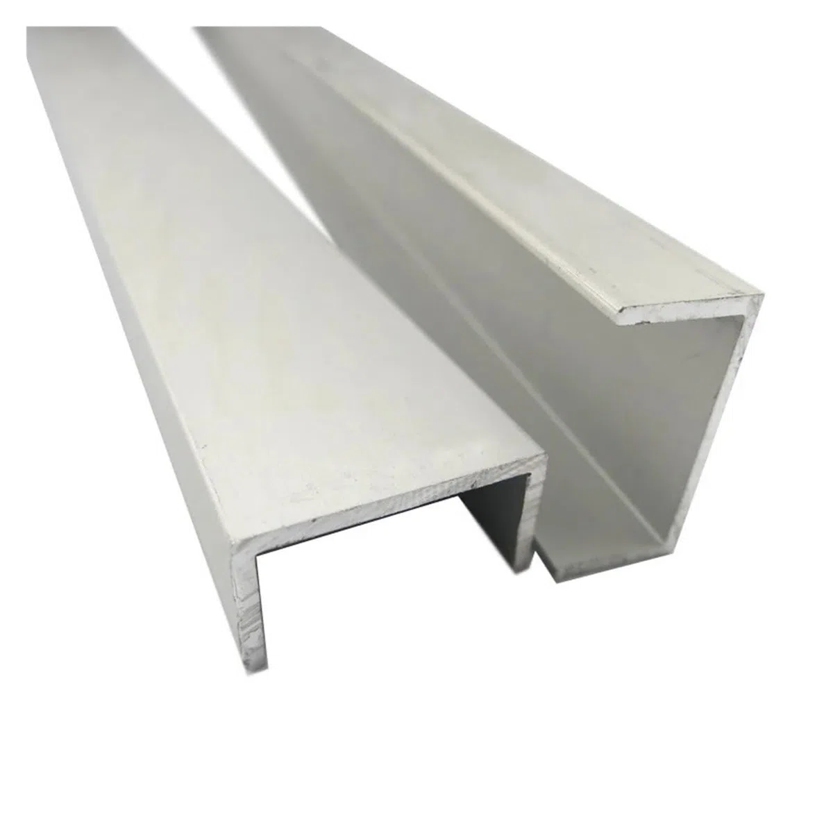 Aluminio En Forma De U Perfil de aluminio en forma U, ancho exterior 40 mm, longitud 50 cm, borde aleación recubierto vidrio Para Bricolaje(40mm x 10mm x 1mm)