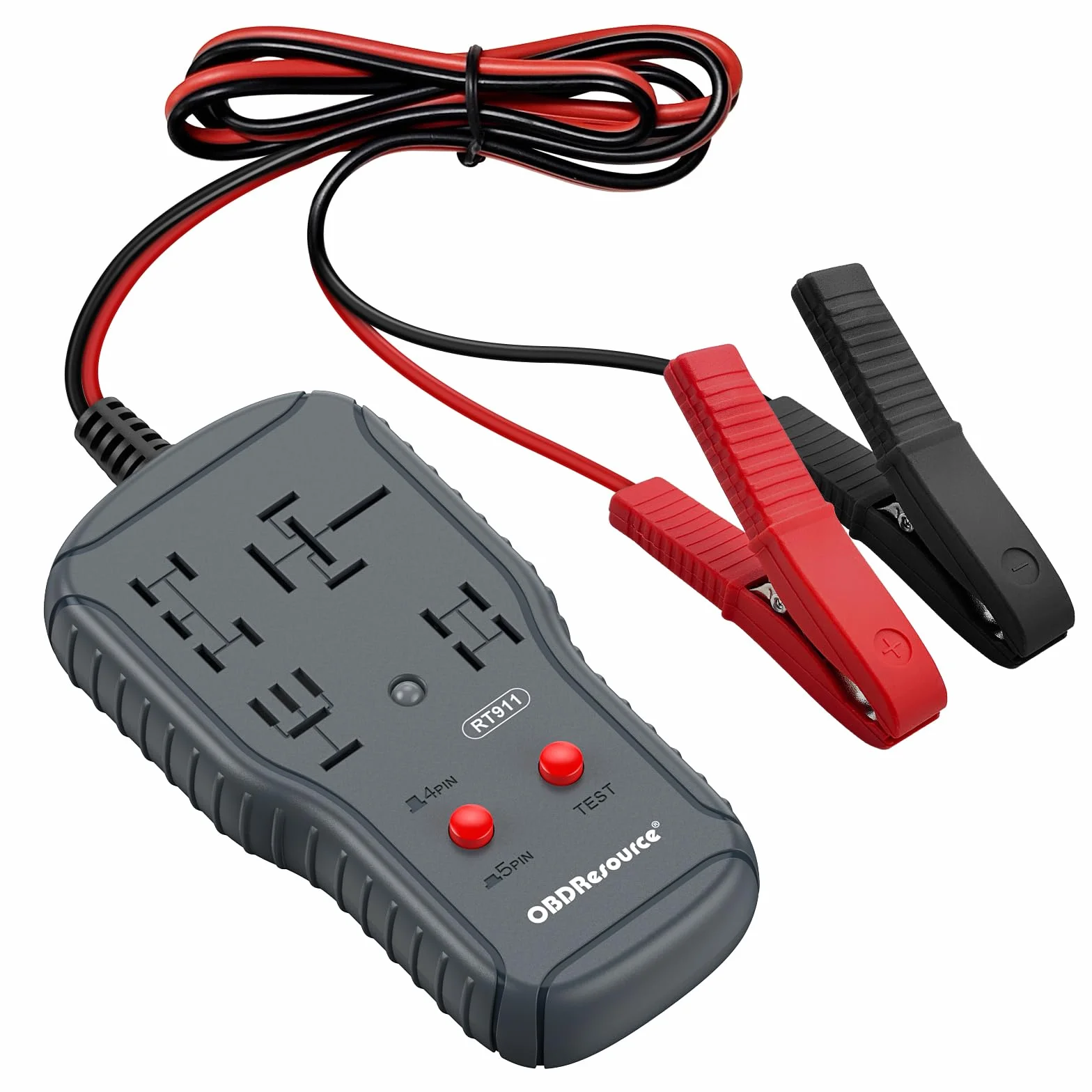 Comprobador De Relés, 12V/24V Herramienta De Diagnóstico De Relé De Coche, Probador De Retransmisión, Para Reparación Automática, Herramienta De Diagnóstico De Relé De Coche