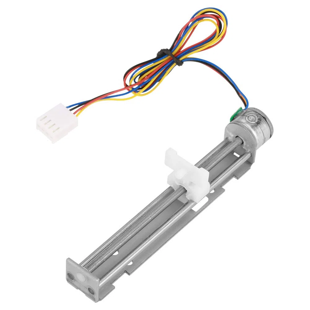 DC 12 V Drive Stepper Motor, Tornillo con Tuerca Lineal Deslizador para DIY Máquina ce Grabado Lineal Tornillo Raíl