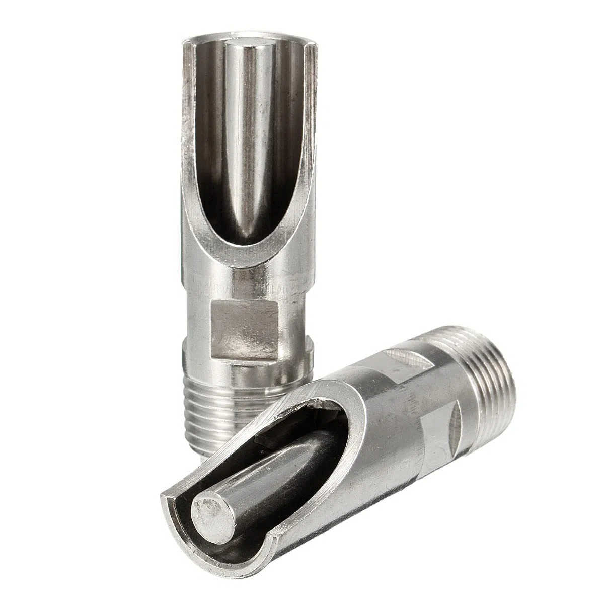 Paquete de 10 bebederos automáticos de metal NPT de 1/2 pulgadas para cerdo de cerdo para cerdas de lechones y bebederos