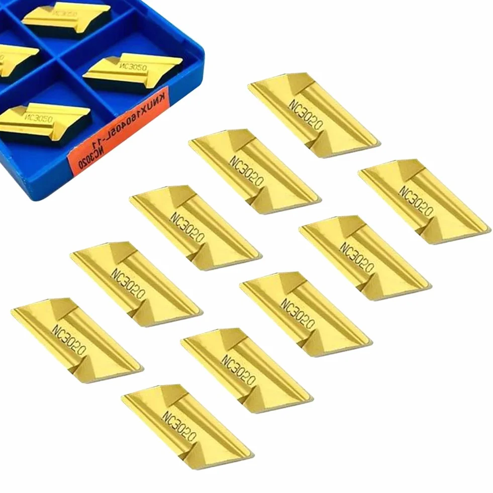 SPORTARC 10 insertos de carburo indexables KNUX160405R-11 NC3020, 10 piezas para herramienta DKJNR Rght