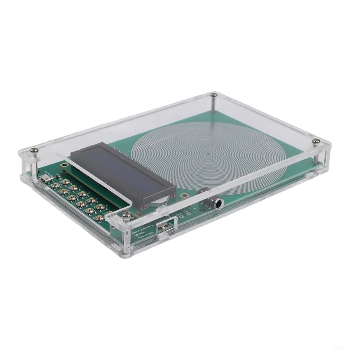 Generador de ondas Schumann 0.1Hz-30kHz, placa de señal cuadrada sinusoidal pura con oscilador de cristal, dispositivo de modulación de frecuencia alimentado por USB para relajación