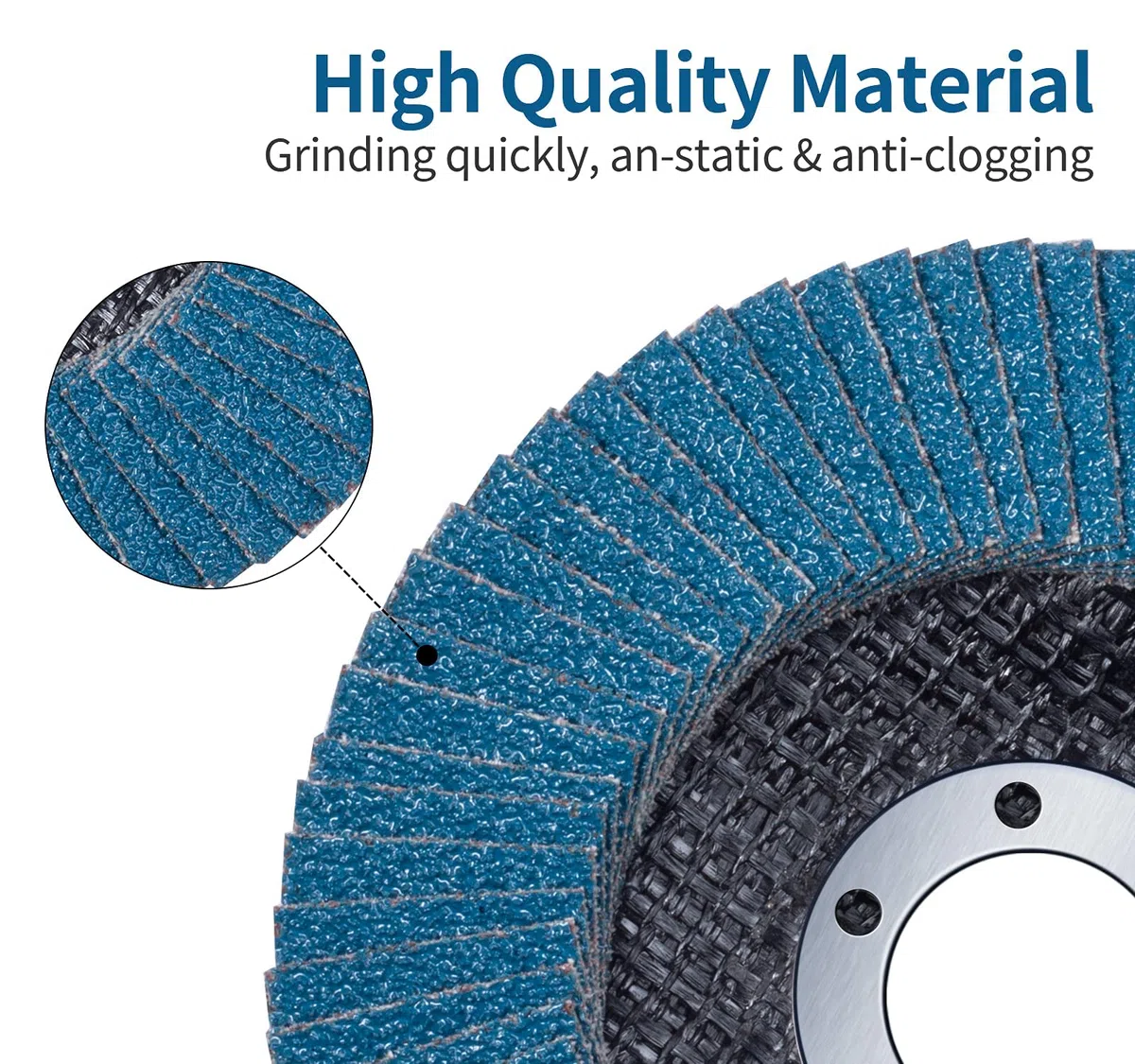 Discos de solapa de 125 mm, grano 40, 10 paquetes de discos abrasivos tipo 29 discos de lijado, discos de lijado para amoladora angular a lijar metal madera