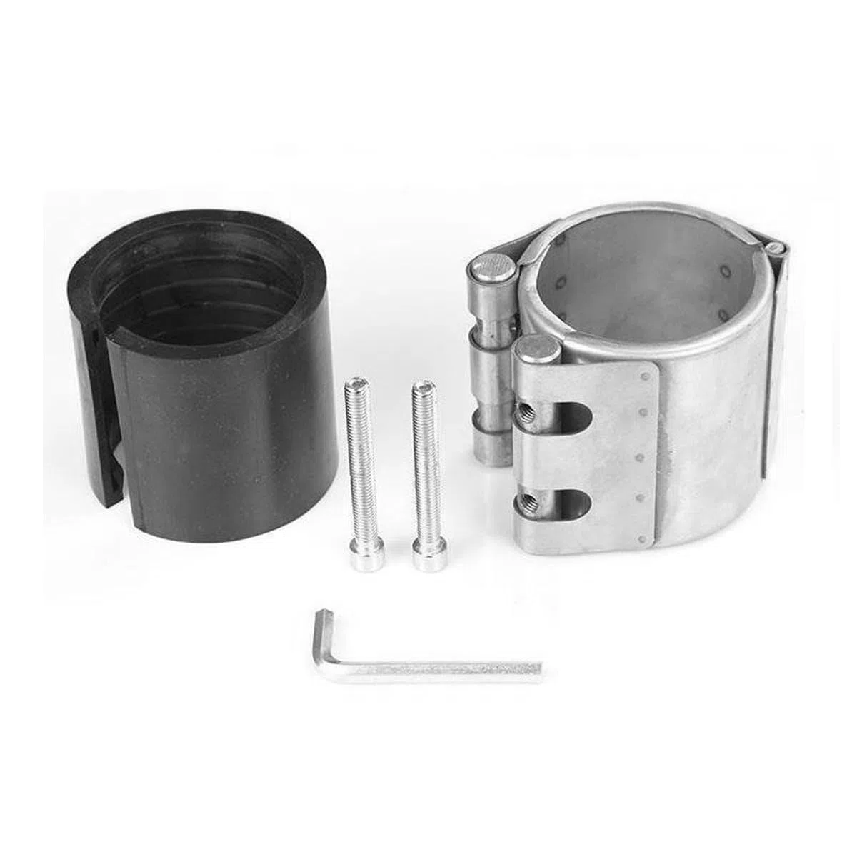 Abrazadera simple de acero inoxidable 304 para reparación de fugas, DN15, para tuberías de 20 a 22 mm de diámetro exterior