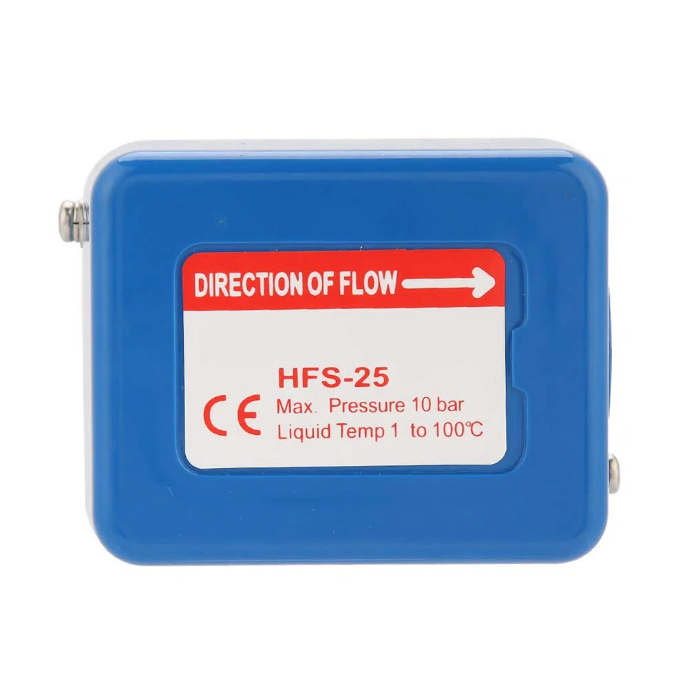 Interruptor de flujo de agua, acero inoxidable parcial Tipo 6-380V Interruptor de flujo de agua con control de paleta de 1"Contactos de 1.0MPa SPDT