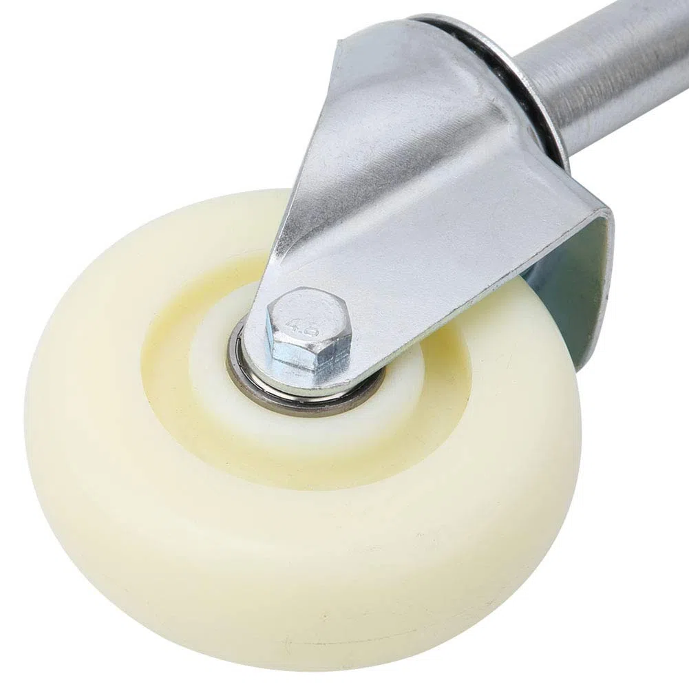 Eurobuy Rueda de Compuerta de 4 pulgadas Rueda Giratoria de Nylon con Ruedas Giratorias de Alta Resistencia Capacidad de Carga de 440 Lb