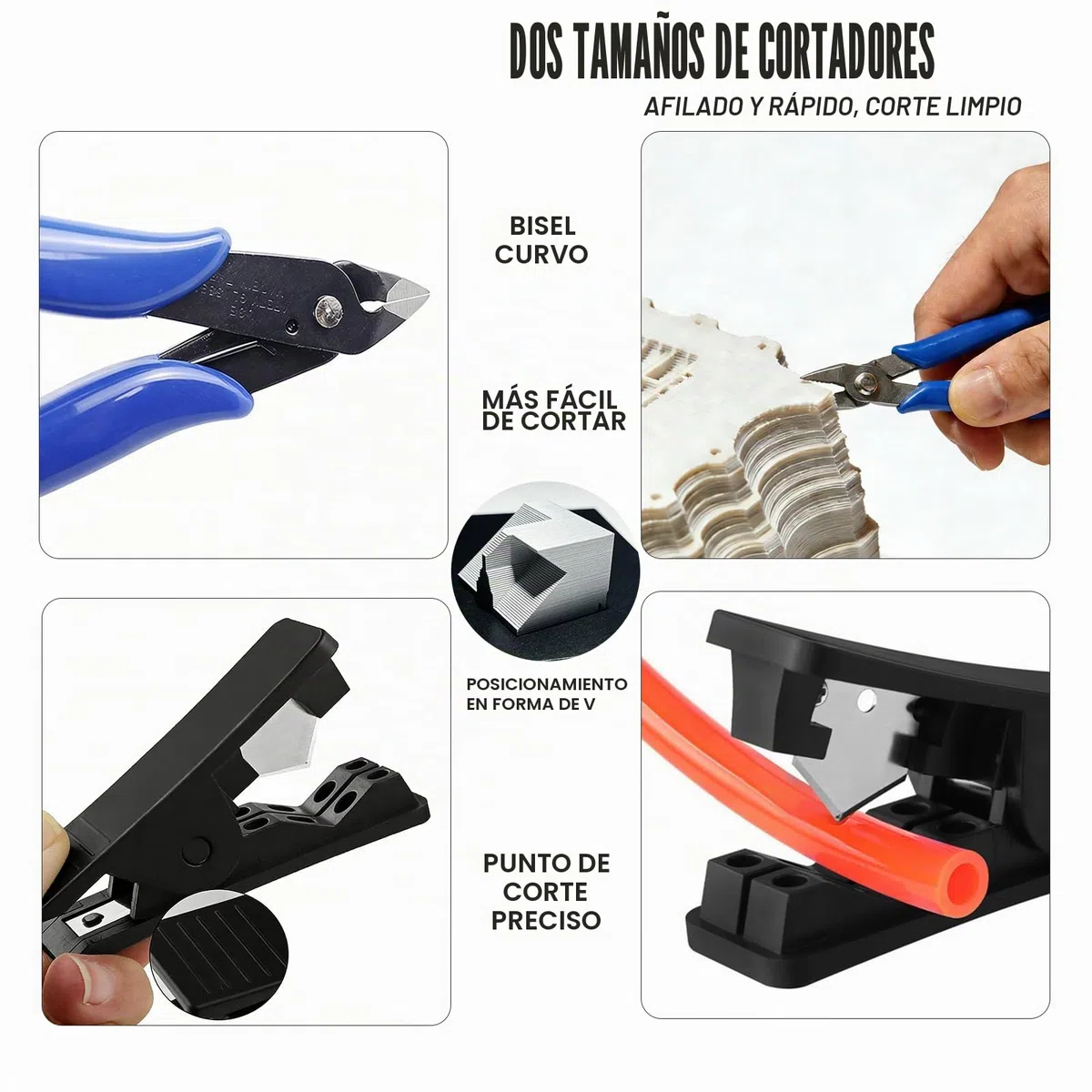 Kit de Herramientas de Impresora 3D,49 PCS Accesorios para Impresora 3D con Kit de Limpieza de Boquillas,Kit de Destornilladores de Extracción,Desbarbado,Pinzas