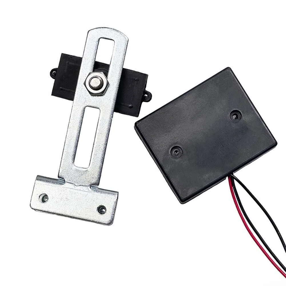 Interruptor de límite magnético normalmente abierto, metal, imán de límite de puerta limitador de puerta eléctrico, compatibilidad del sistema de control de puerta corredera, diseño resistente al