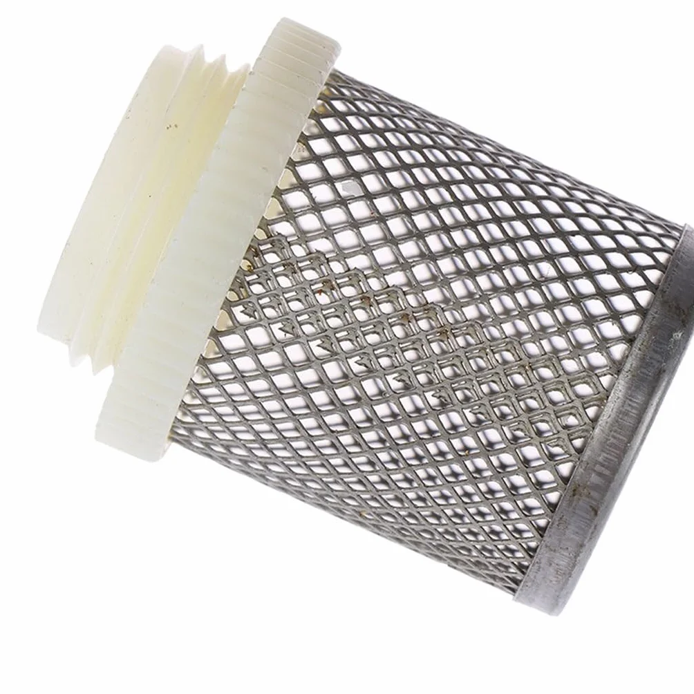 Válvula de retención de pie for filtro, 2 unidades de 1/2", 3/4" y 1" de acero inoxidable, for riego de jardines, acuarios y peces (3/4")(1/2")