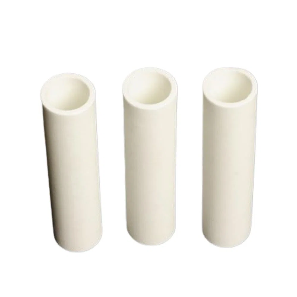 3 tubos cerámicos huecos, tubo de protección de termopar de óxido de aluminio resistente a altas temperaturas.(5X7X100mm)