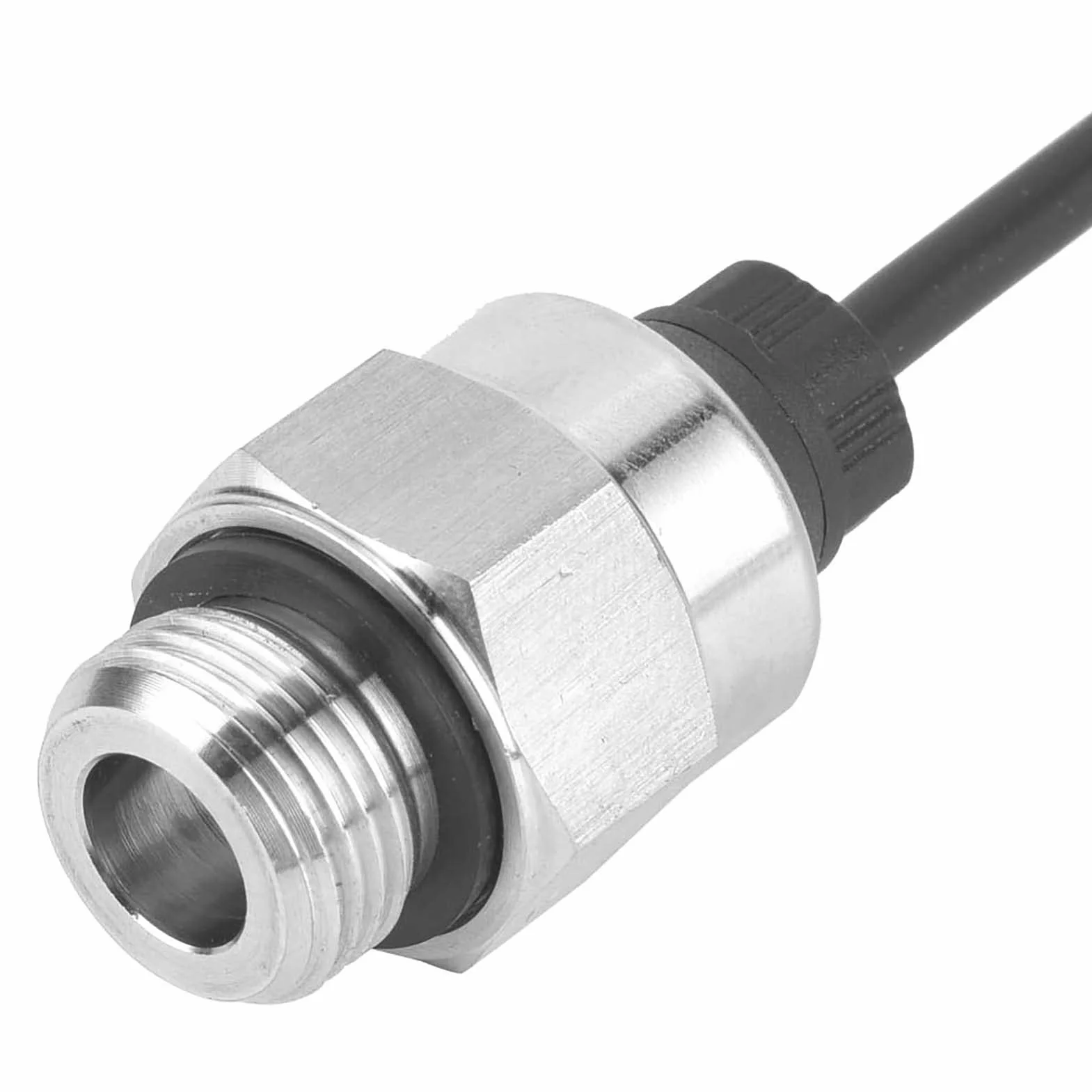 Transductor de Presión Sensor de Presión de Agua de Señal Analógica de Alta Precisión IP65 G3 / 8 Conexión de Tornillo Transmisor de Sensor de Presión (0~2BAR)