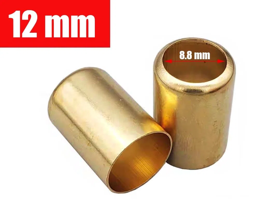 Manguito De Prensa De Latón, Conector De Manguera De Alta Presión (50 Unidades, 11,5 Mm-27 Mm) For Tuberías De Agua Y Proyectos De Bricolaje.(12mm)