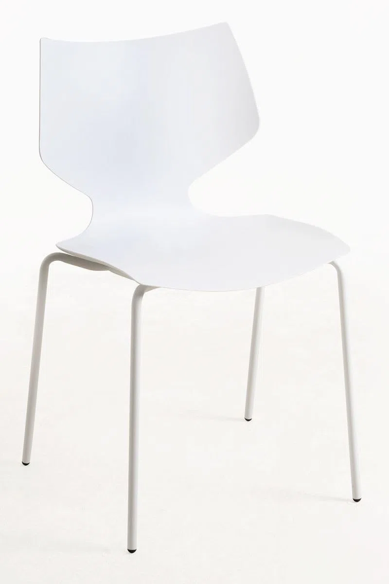 Regalos Miguel - Sillas Comedor - Silla Plecy - Blanco