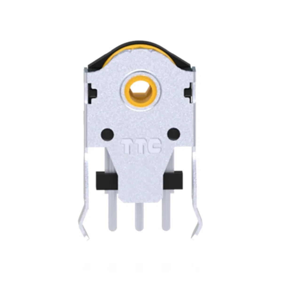 TTC 7/8/9/10/11/12/13/14/15/16mm Rotary Scroll Gold Wheel Encoder With 1.74mm Hole Mark,20-40g Force For PC IDGTTLDF(8mm)