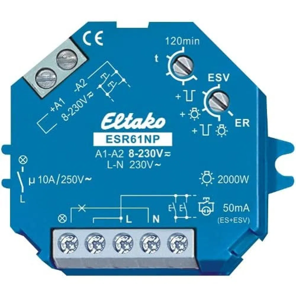 Eltako ESR61NP-8..230VUC - Relé interruptor de corriente