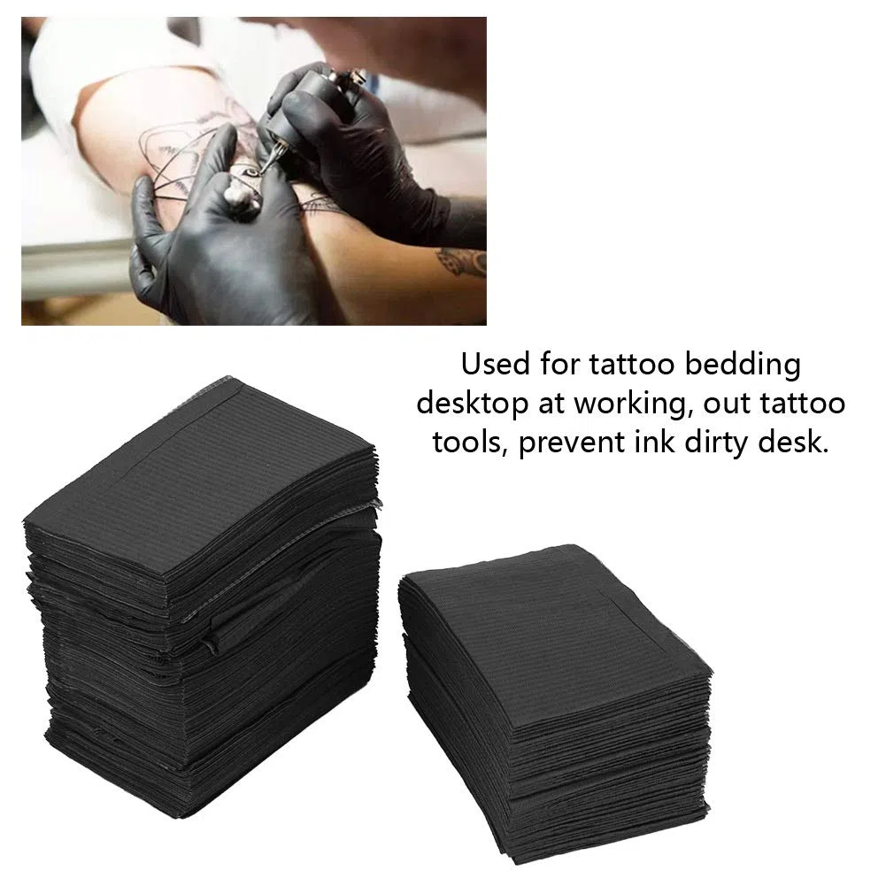 DEWIN Manteles a Prueba de Agua, 125 Piezas Desechables Manteles a Prueba de Agua Mat Clean Pad Underpad Medical Beauty Tattoo Tools