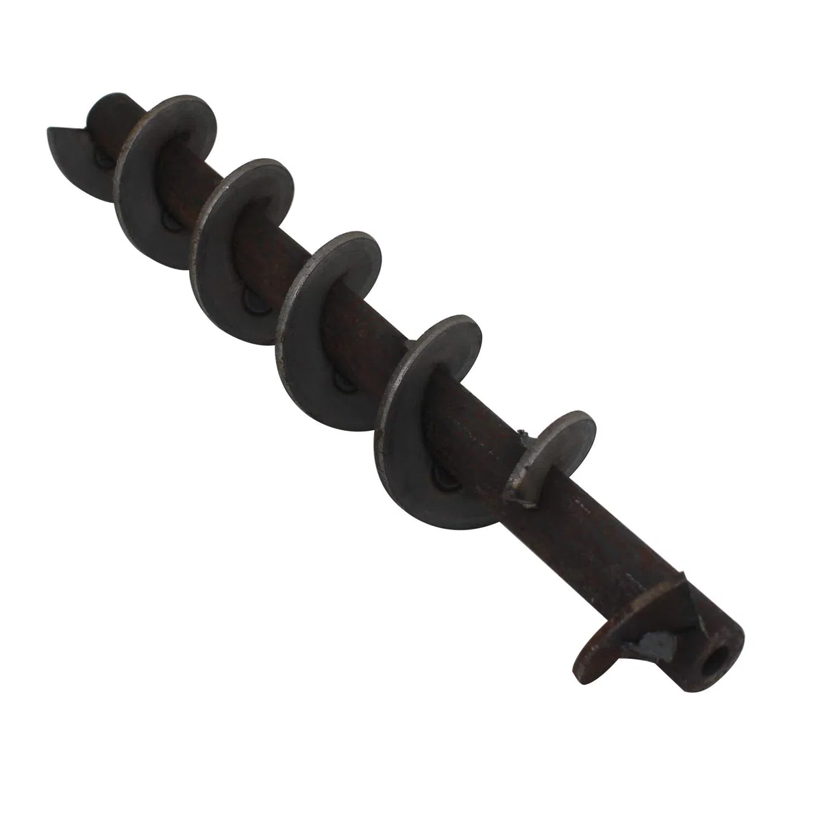Sinfin estufa pellets 200 300 400 500 600mm tornillo sinfin para carga de pellets para motor alimentación pellets (Longitud Total 300mm)