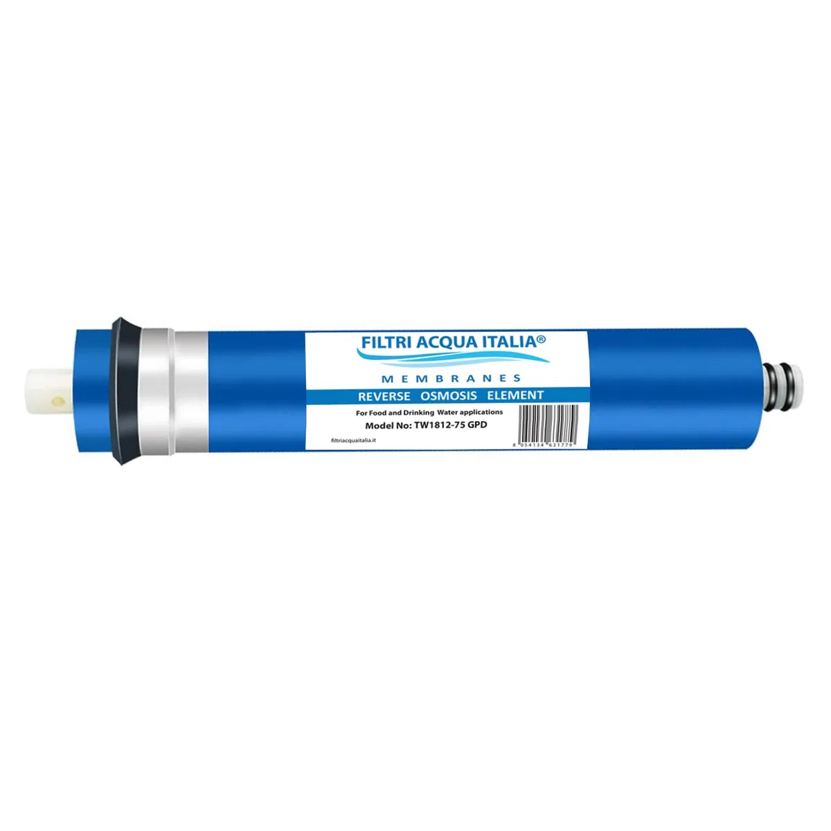 Membrana ósmosis inversa 75GPD TW-1812 TFC para depurador de ósmosis