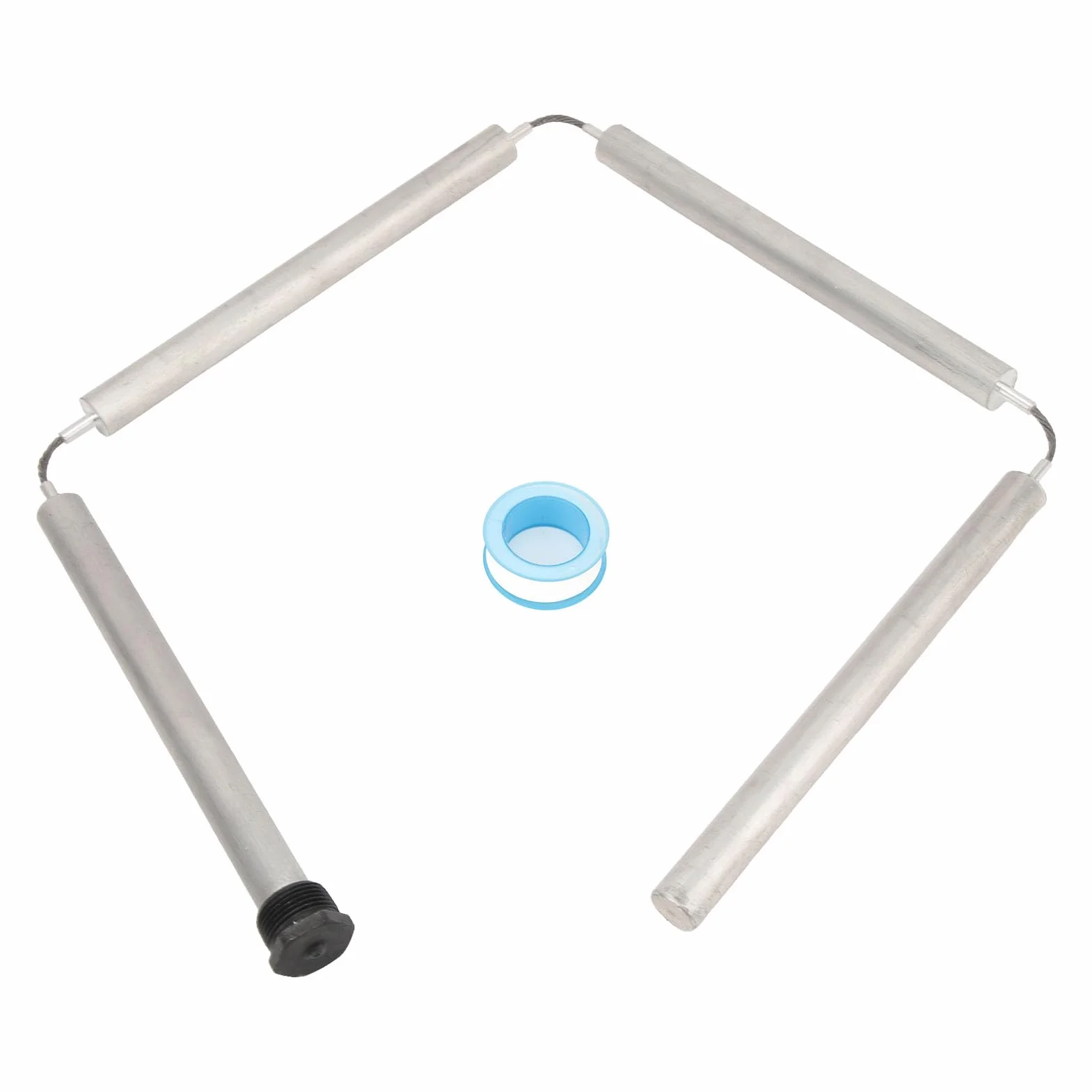 Varilla Anódica de Calentador de Agua Flexible de 42 Pulgadas ánodo de magnesio Varilla Anódica de Magnesio de Calentador de Agua de Ajuste Universal de Tiges en magnésium