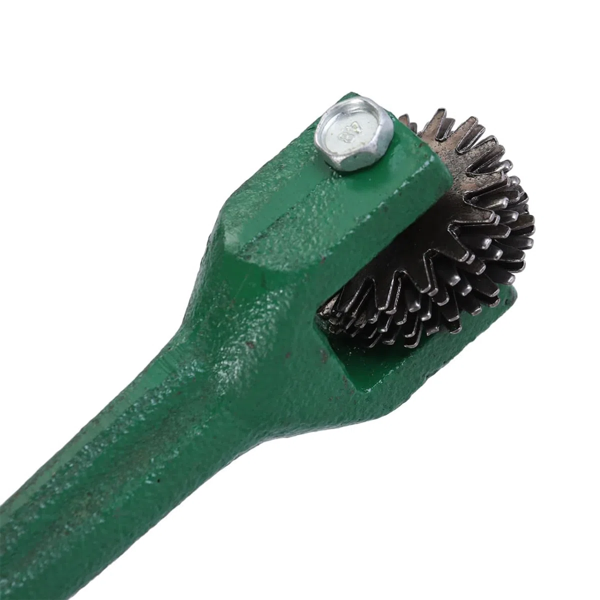 Soporte para Muelas Abrasivas Portátil y Fácil de Usar Material Plástico y Metal para Rueda de Amoladora de Banco Verde