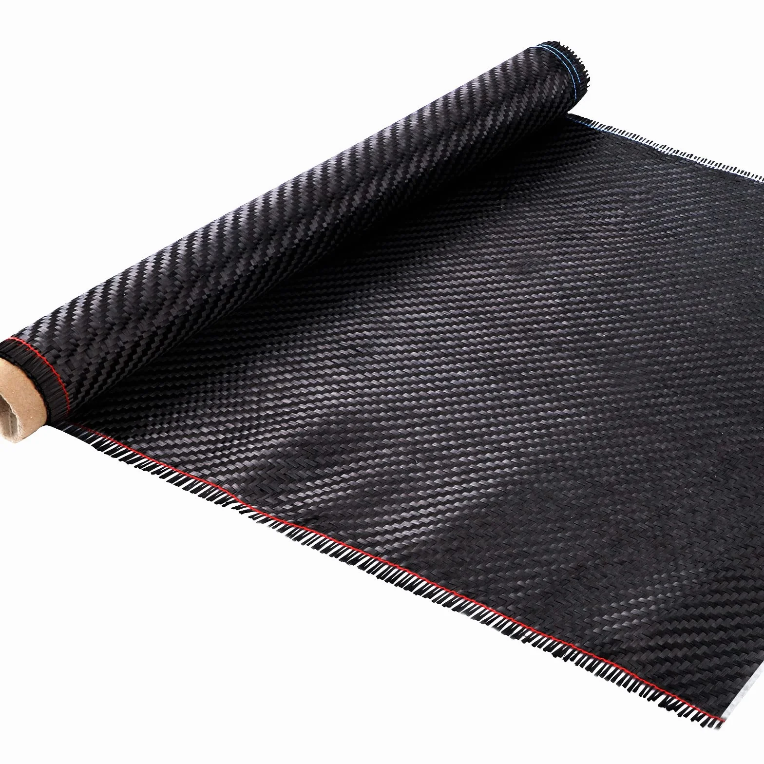 Tela de Fibra de Carbono, Rollo de Tela de Fibra de Carbono de 127x30cm Lámina de Fibra de Carbono de Vinilo Negro para Barcos Automóviles Muros de Hormigón Sótanos Proyectos de Bricolaje
