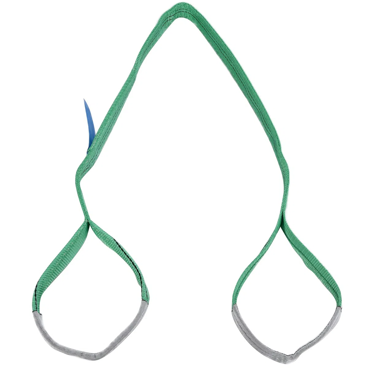 Eslingas de Cinta, Accesorios para Grúas de Alta Resistencia Eslinga de Elevación Plana Liviana Y Gruesa para Transporte Portuario para Ingeniería Eléctrica(4m)
