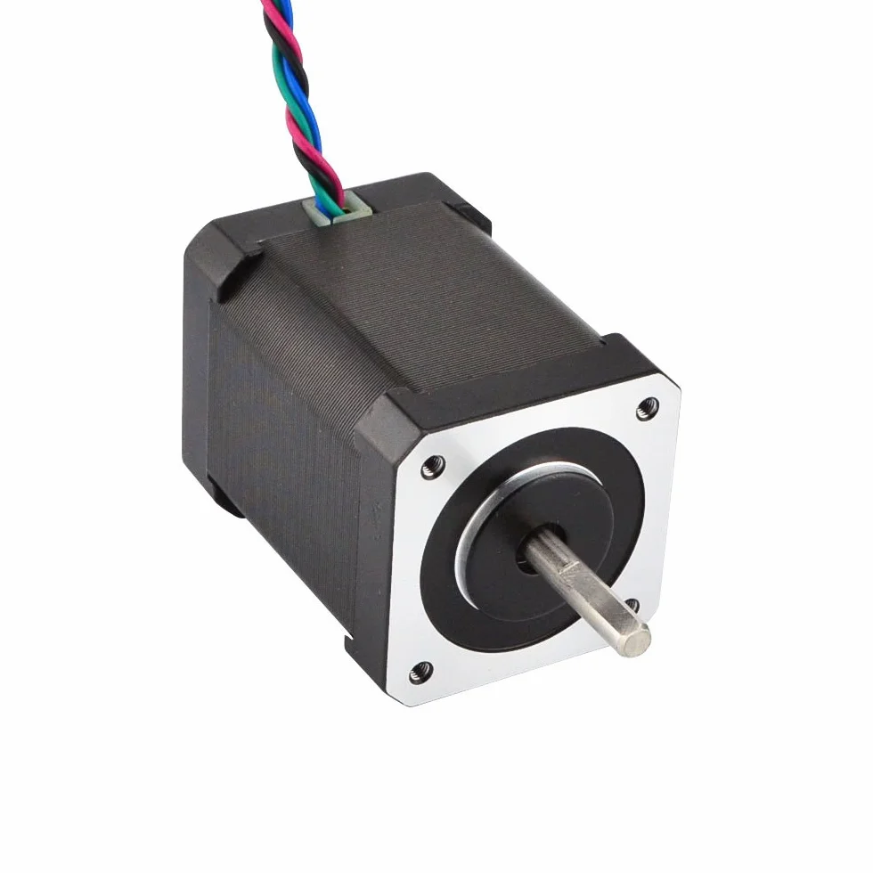 STEPPERONLINE Motor paso a paso bipolar Nema 17 de alto par 92 onzas/65 Ncm 2.1 A