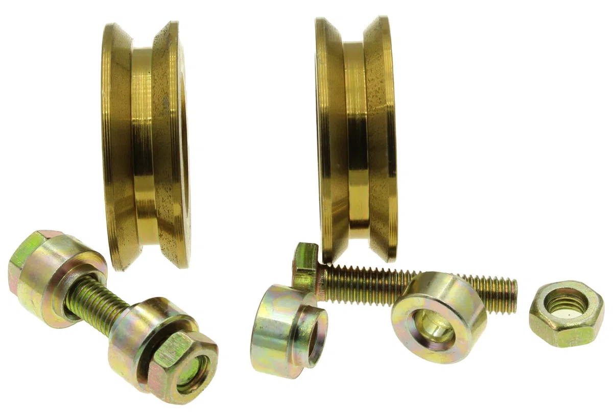 V Groove Gate Wheel V 50 V-50 Dorado 50 mm Diameter-8mm Shaft