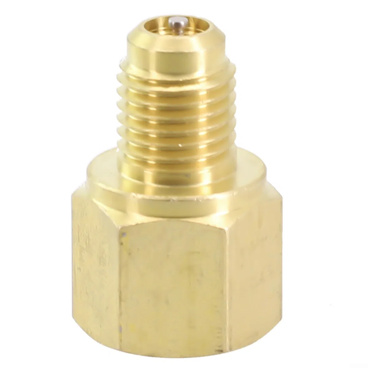 Juego de adaptadores SAE hembra de 1/4 pulgadas y válvulas macho ACME de 1/2 pulgada para conexiones fiables
