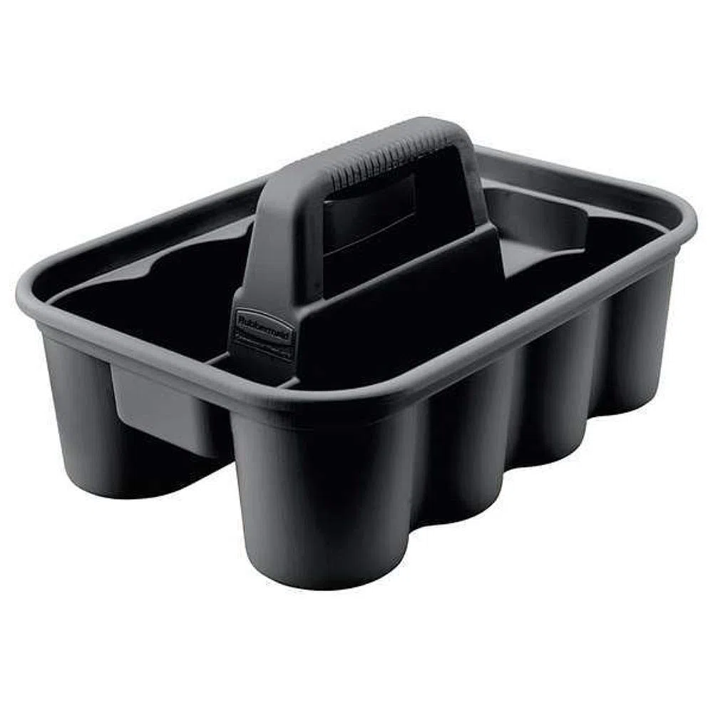 Rubbermaid Commercial Products Commercial Deluxe – Bandeja para transportar, color negro