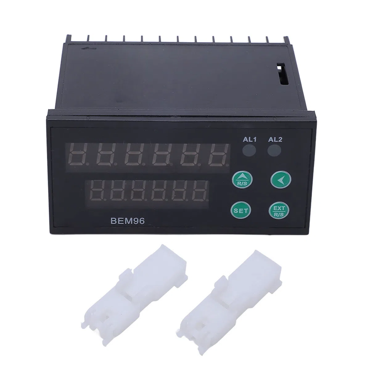 Contador Digital Industrial 6 Dígitos 0.00001-999999, Medidor Multifuncional AC 250V 5A para Tubería - Preciso y Versátil para Aplicaciones Industriales