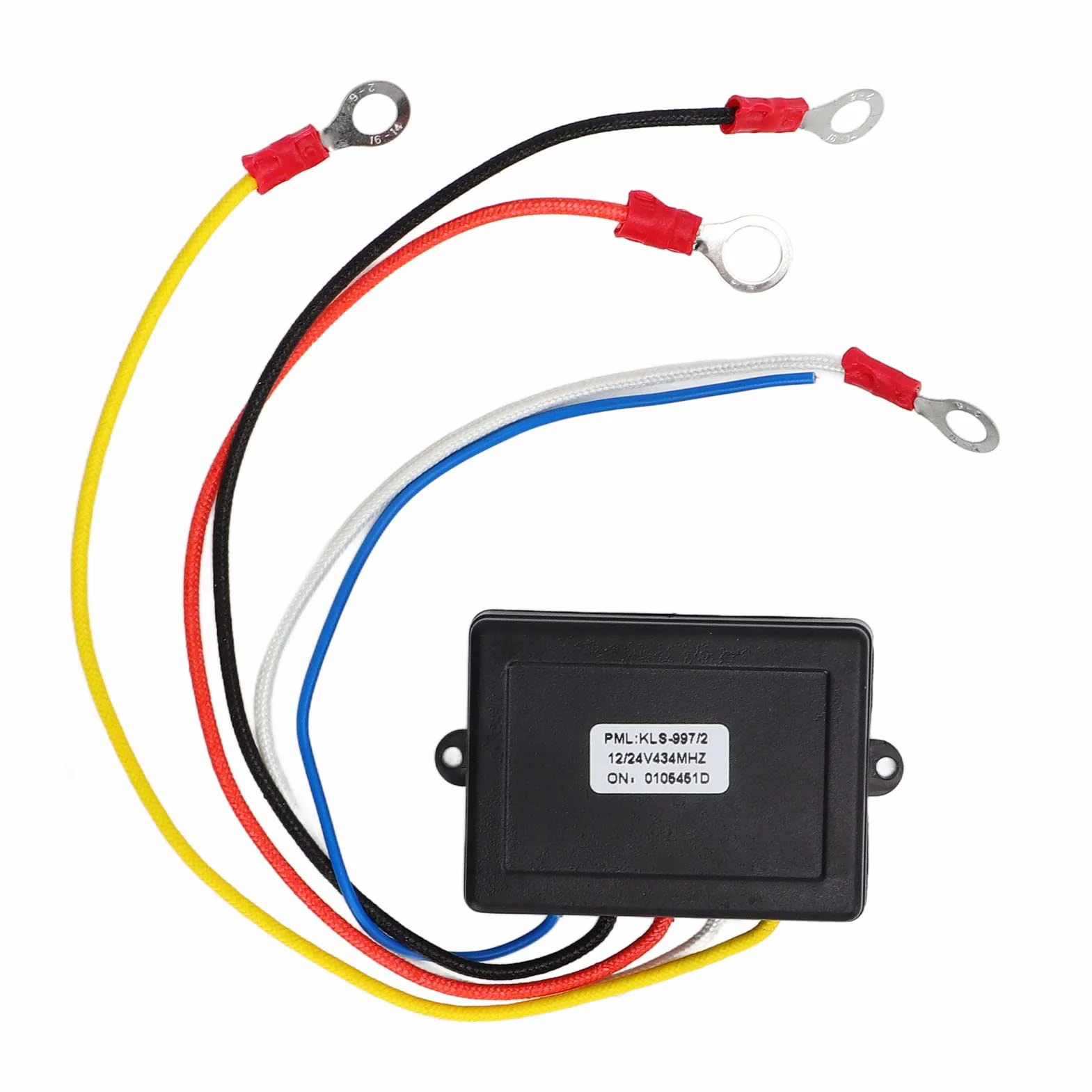 Kit de Control Remoto de Cabrestante Inalámbrico, 12V 24V Kit de Receptor de Interruptor de Control Remoto de Cabrestante Inalámbrico Universal para Camión ATV SUV
