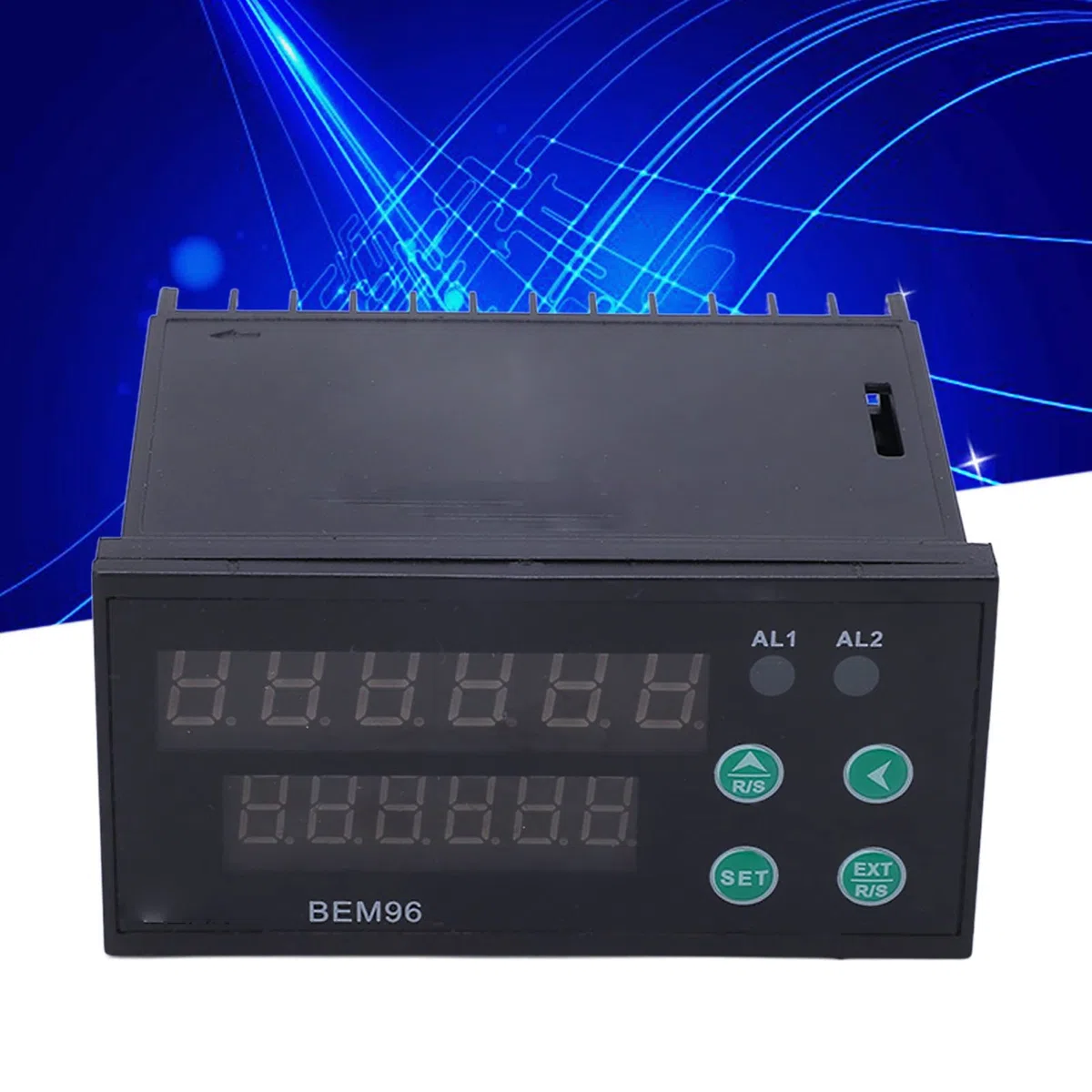 Contador Digital Industrial 6 Dígitos 0.00001-999999, Medidor Multifuncional AC 250V 5A para Tubería - Preciso y Versátil para Aplicaciones Industriales