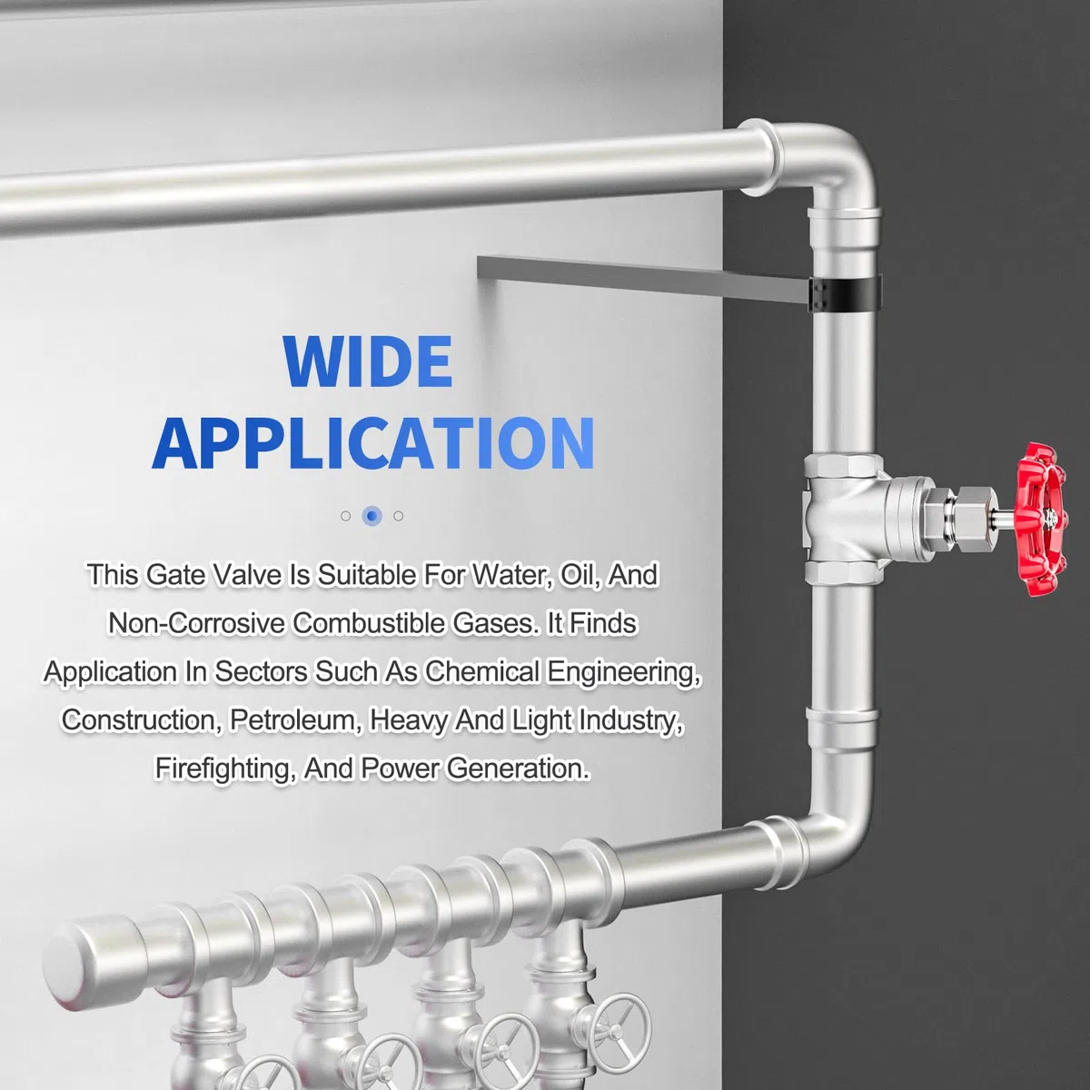 EGAOBOY Válvula de compuerta de acero inoxidable 304 para uso intensivo, válvula de esclusa giratoria hembra x hembra BSP de 3/4" 200 WOG para agua, aceite, gas y fontanería industrial.