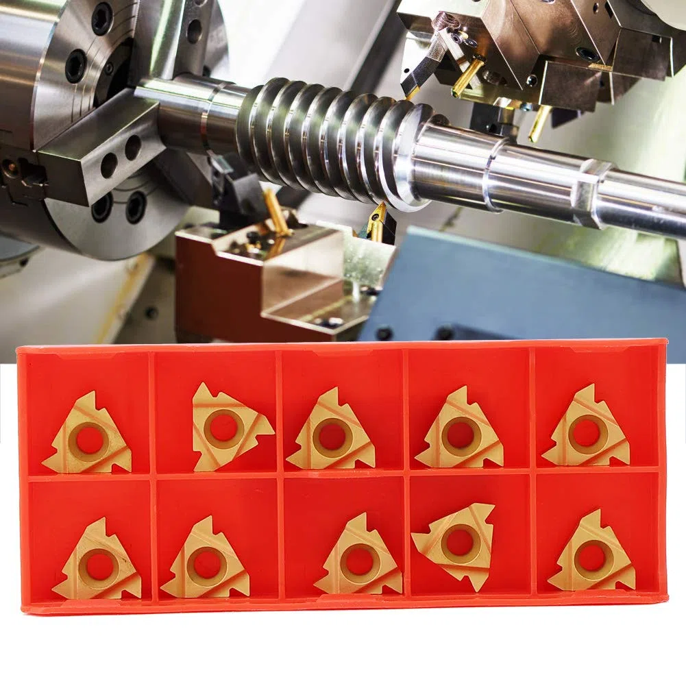16ER AG60 CNC Torno de Roscar, Indexable Cuchilla de Carburo Insertada para El Procesamiento de Acero Inoxidable