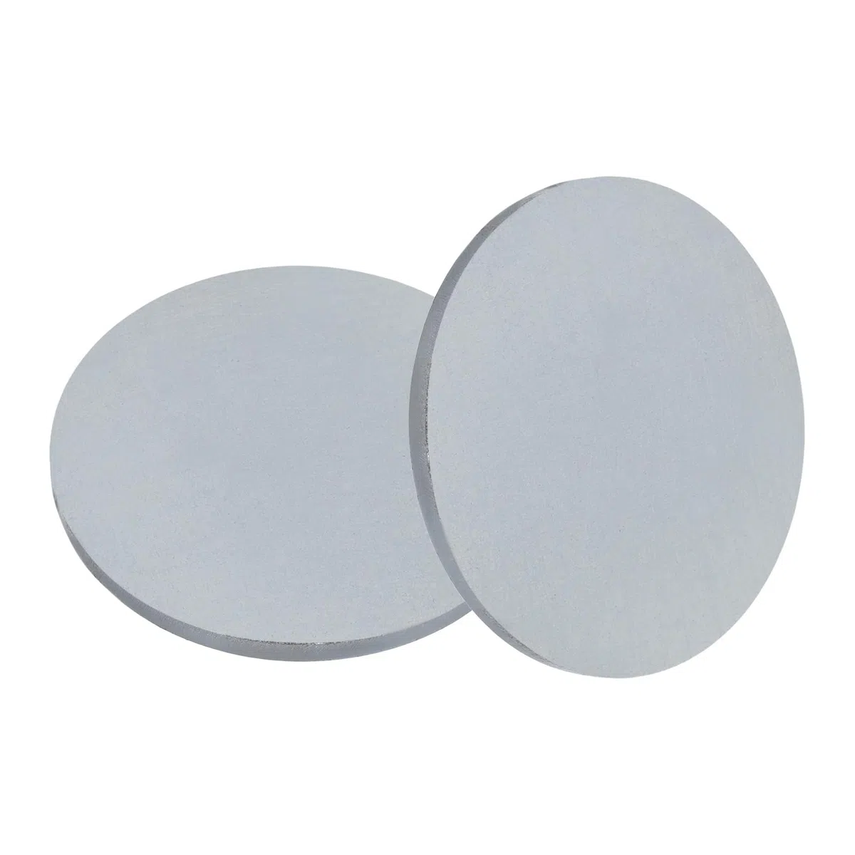 QUARKZMAN 2 Piezas De Acero Negro 3/16" (5 mm) X 4" Laminado En Caliente A36, Base De Placa De Acero, Discos Metálicos Redondos Soldables Para Soporte Estructural En Construcción Industrial